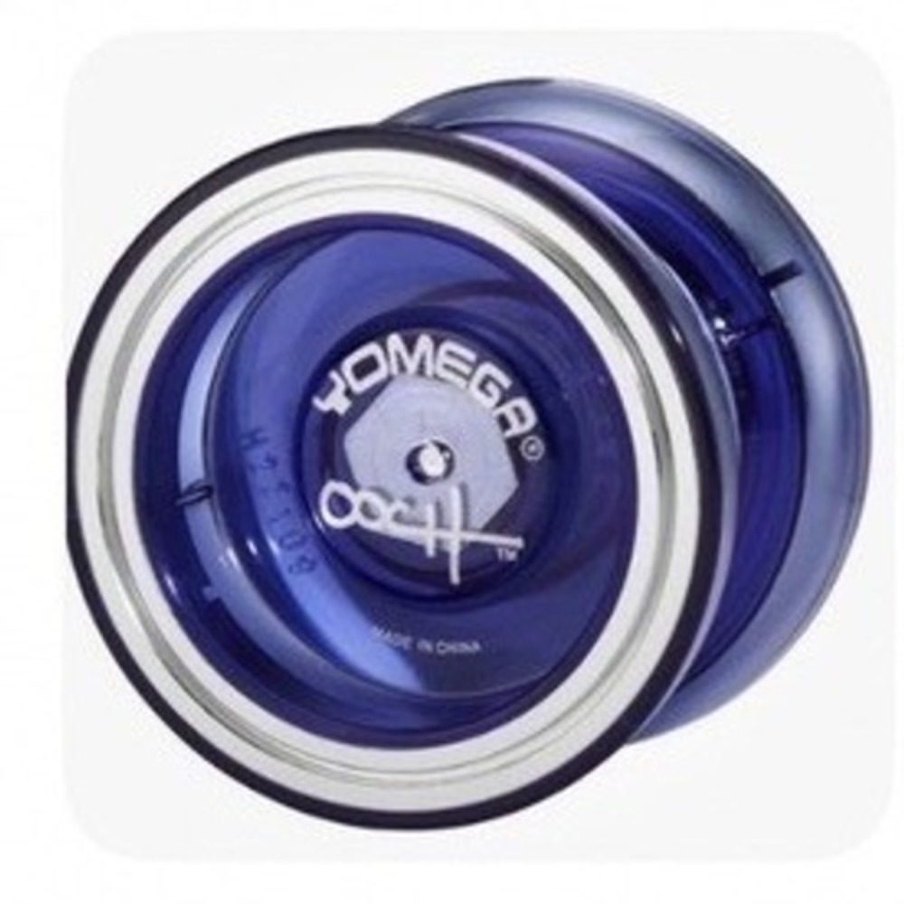 Yomega Ooch Yo Unresponsive Yo-Yo Blue Silver with Clip & Carry Holster Set - Picture 2 of 7